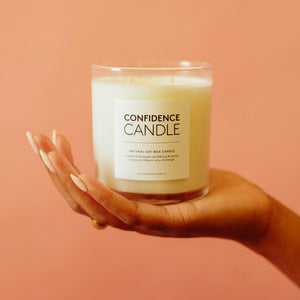 scented candle self care candle luxury candle